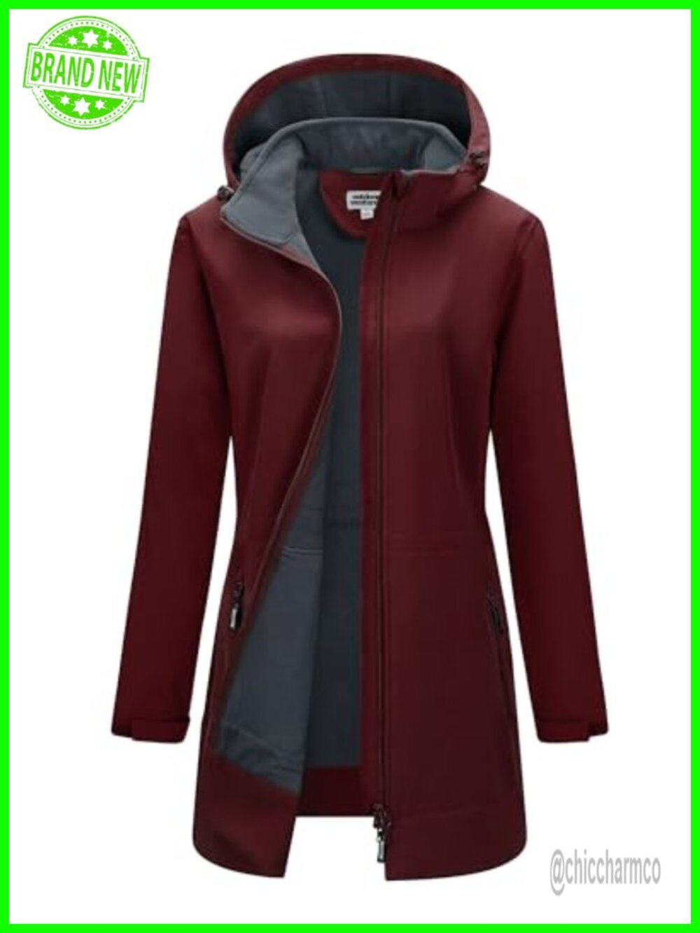 Waterproof Fleece Lined Softshell Jacket Windbreaker Raincoat